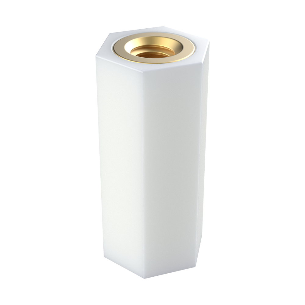 Entretoise hexagonale filetée femelle-femelle PA66/B