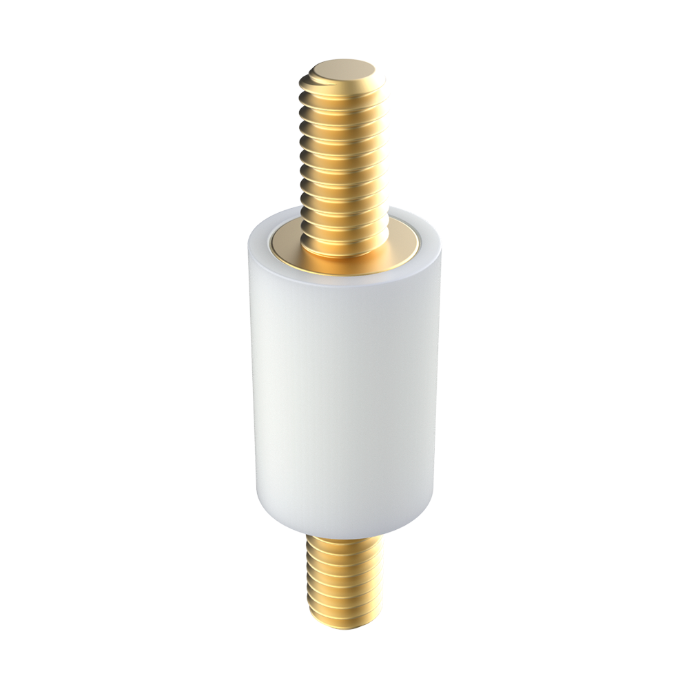 Entretoise cylindrique filetée mâle-mâle PA66/B