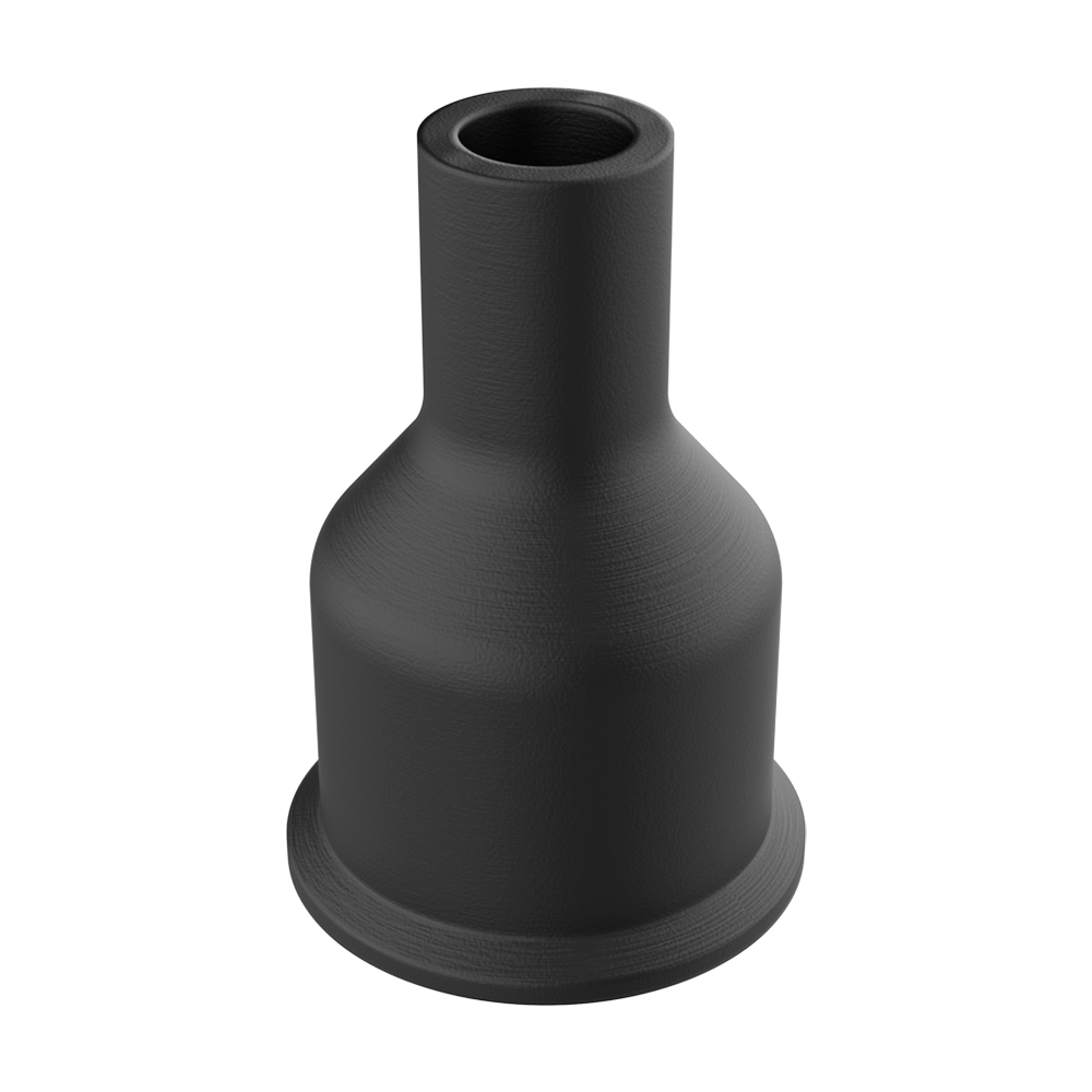 Grooved cable grommet sleeve