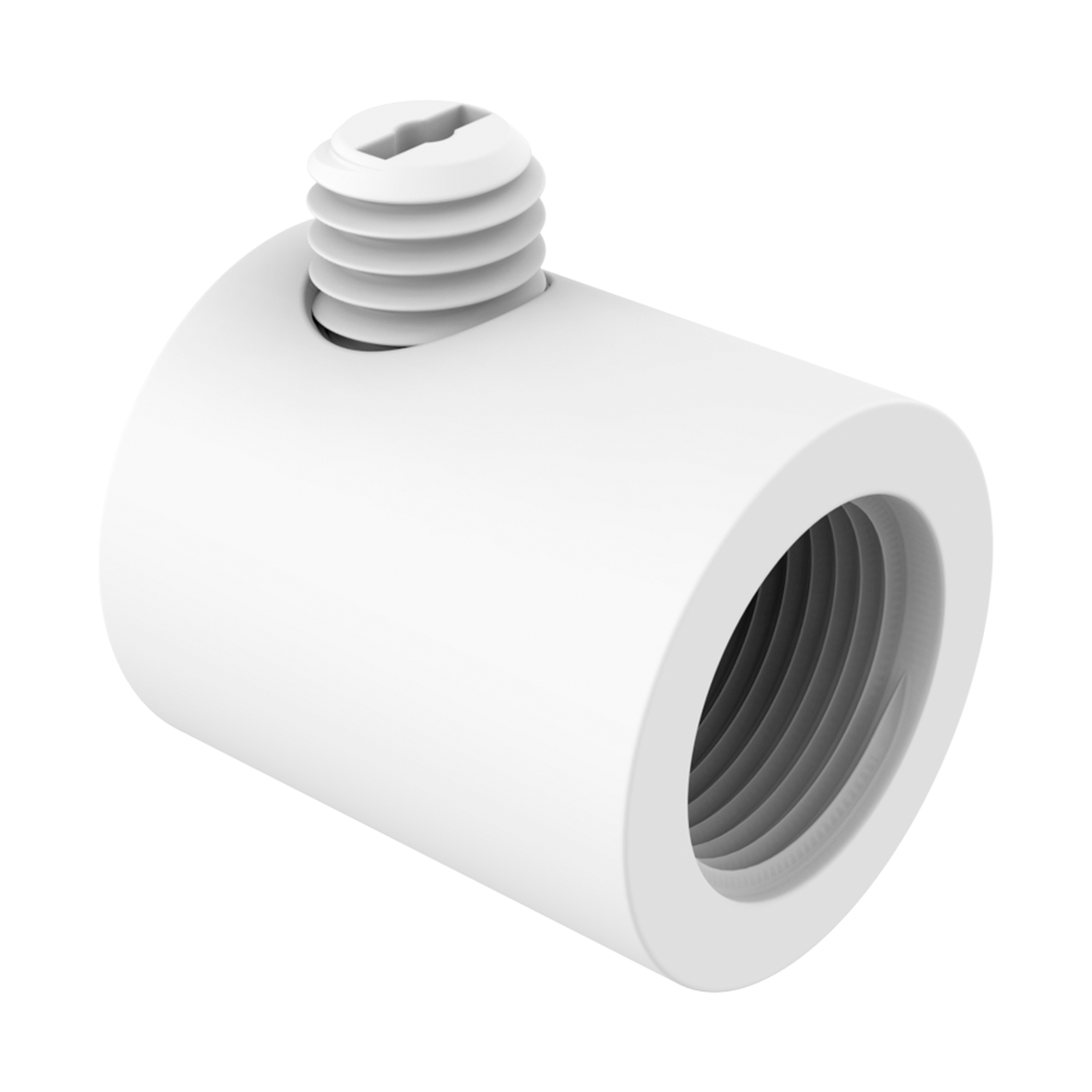 Screw cable clamp with internal thread