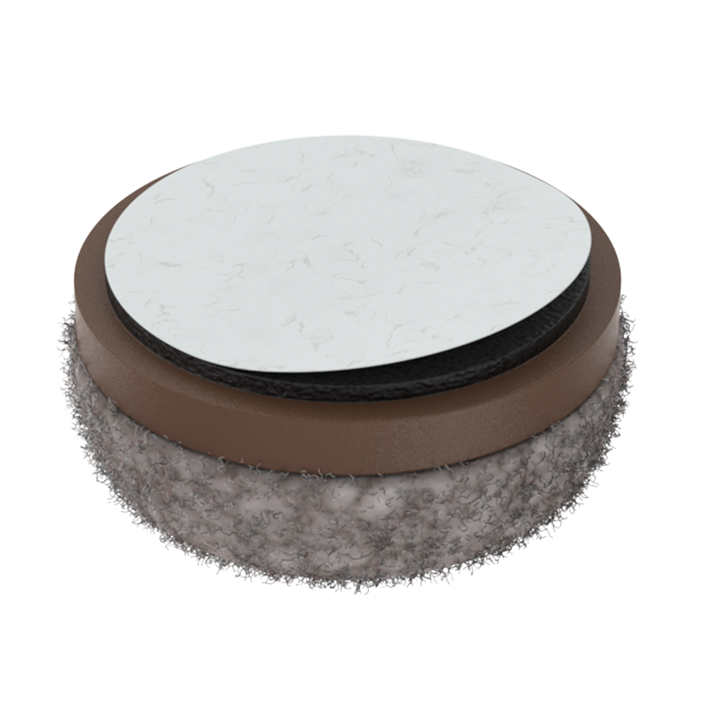 Runder selbstklebender Anschlag mit ovaler Basis