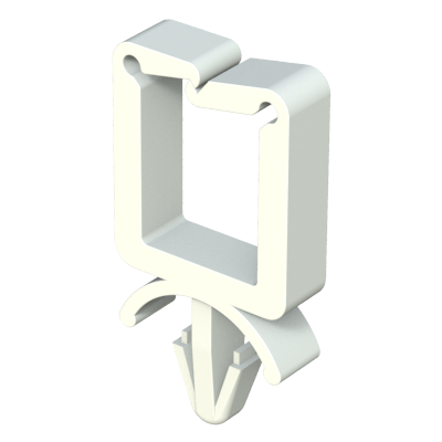 Clip clamp with anchor