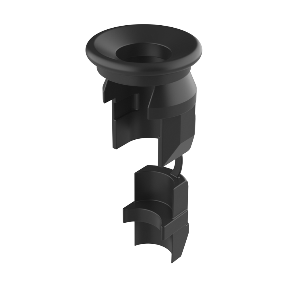 Bell-mouth strain relief bushing