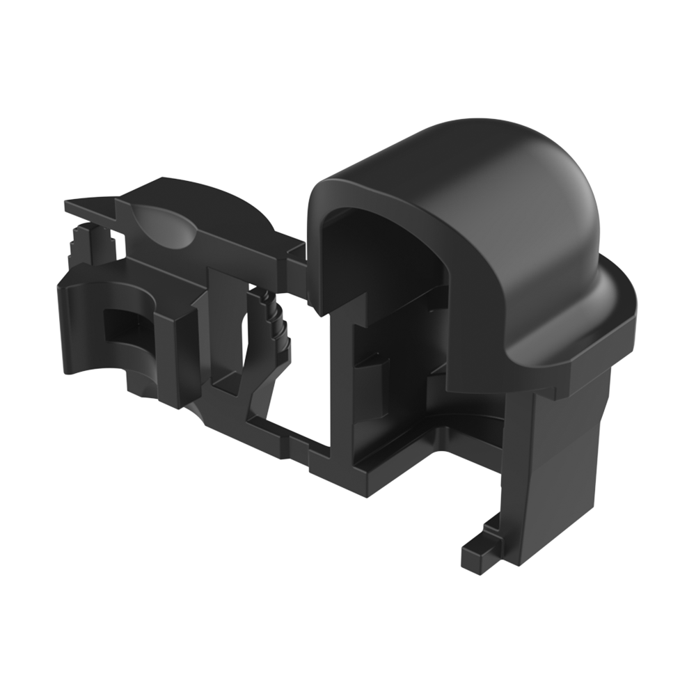 90 locking strain relief bushing