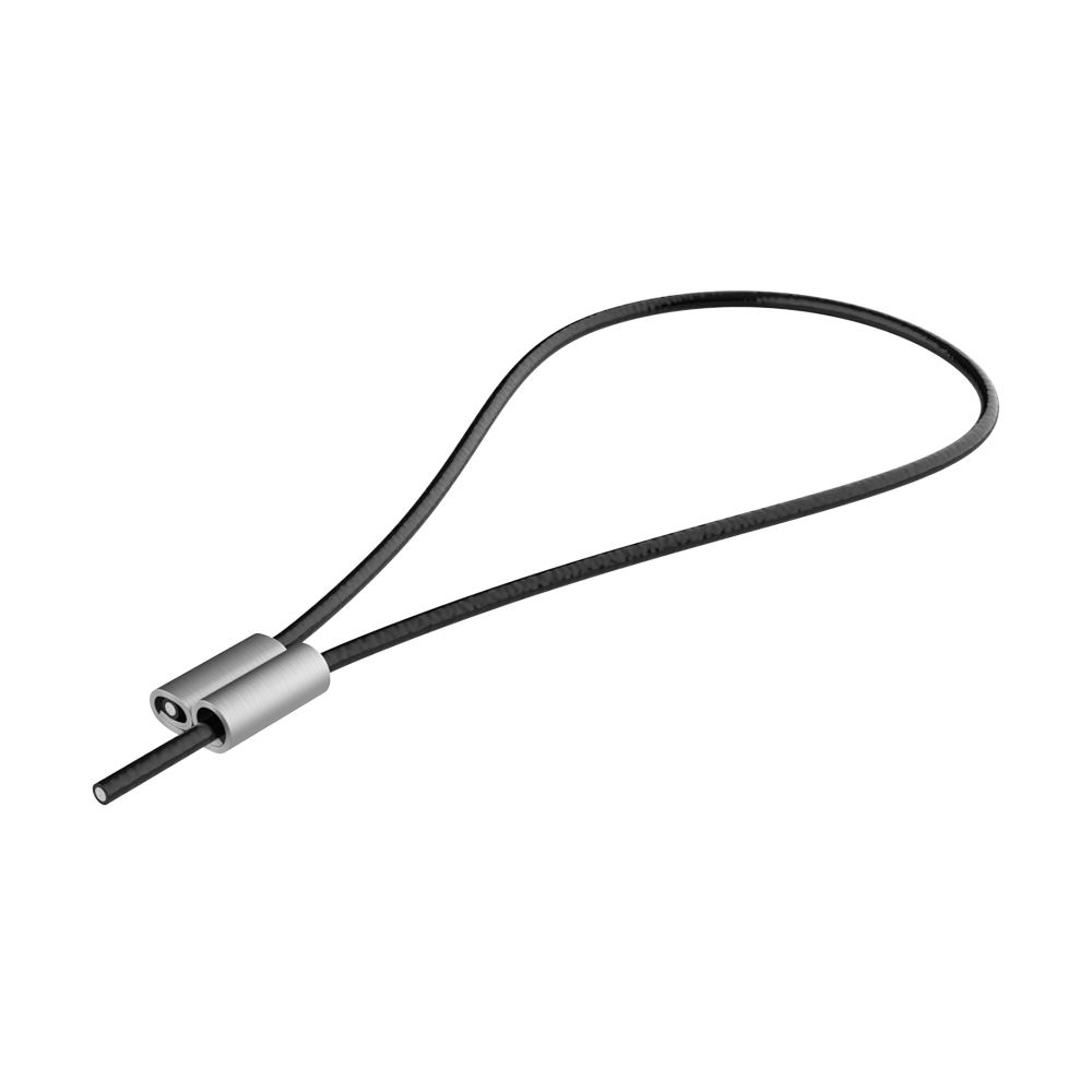 PVC-coated SS tie with lock