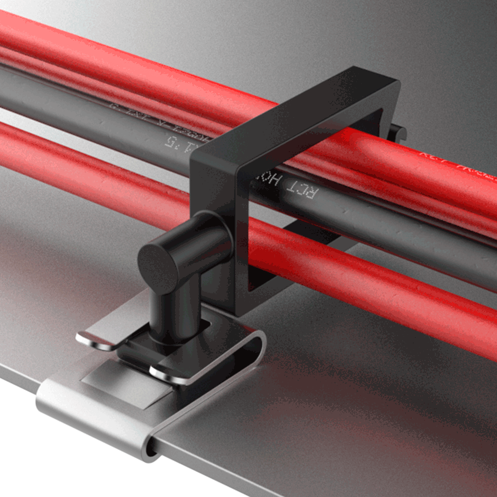 Modular rectangular clamp 90º