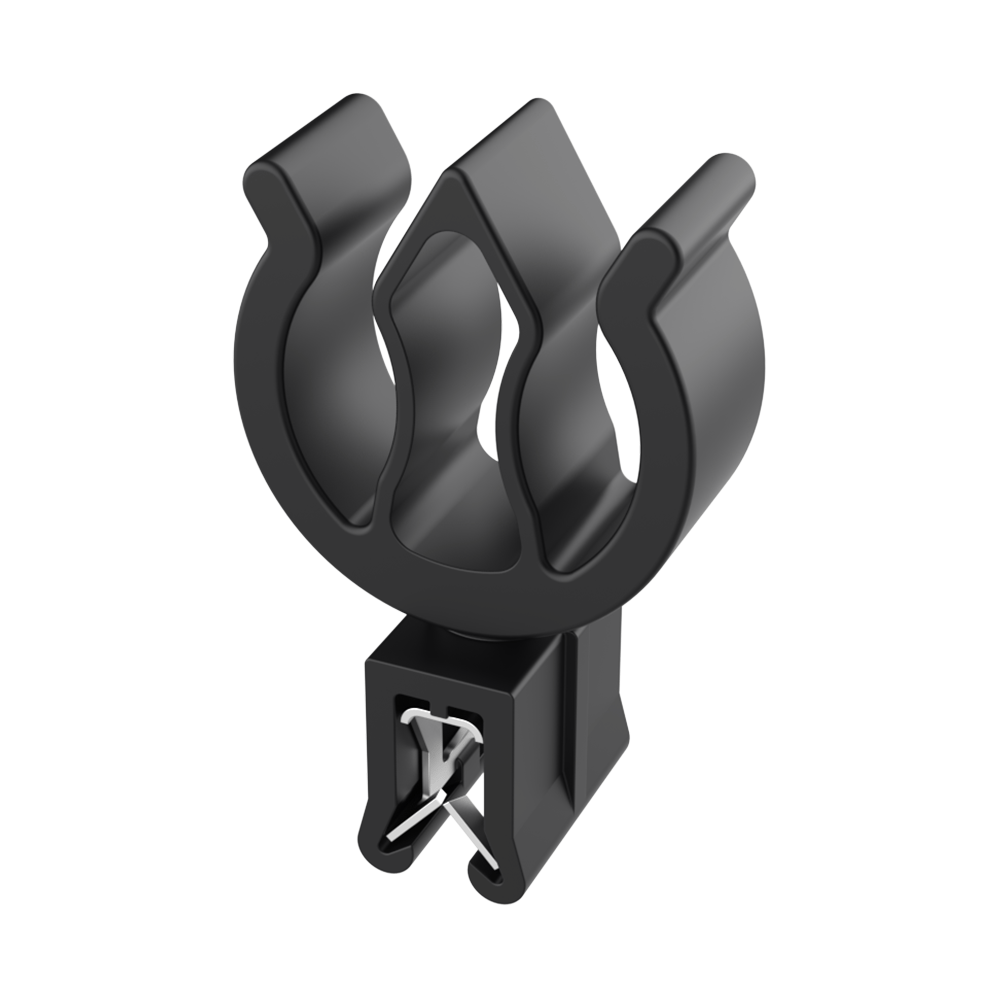 Panel edge clip clamp