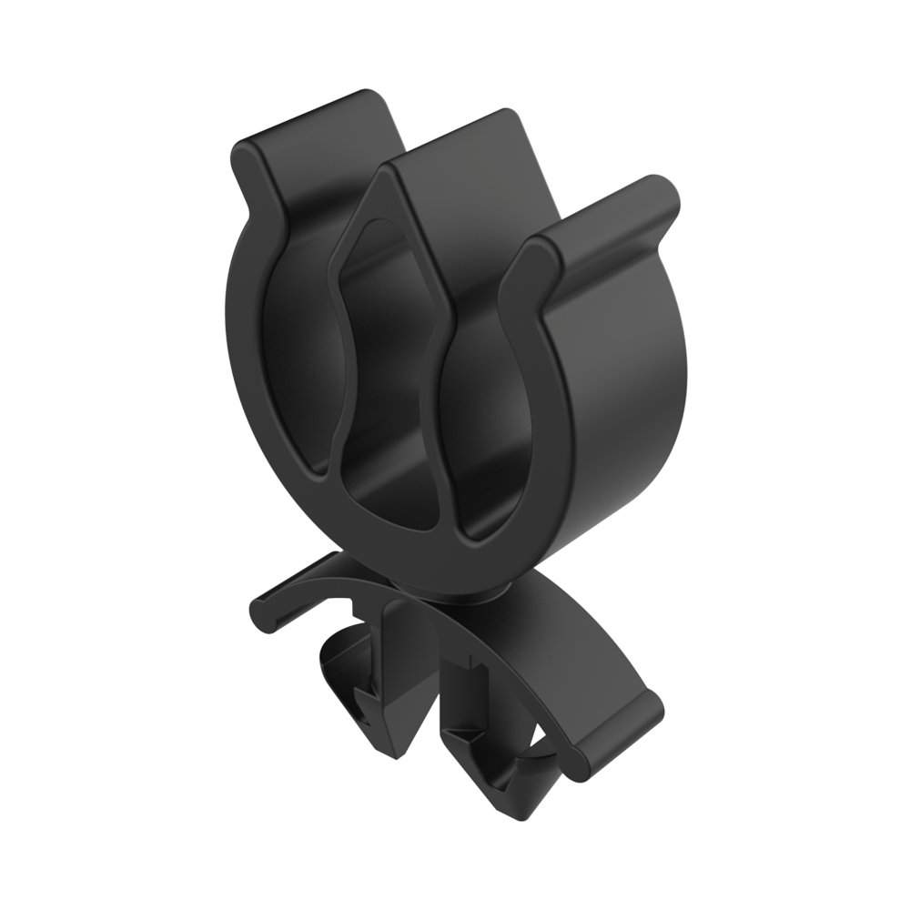 Bidirektionale Clip-Klemme für ovales Loch