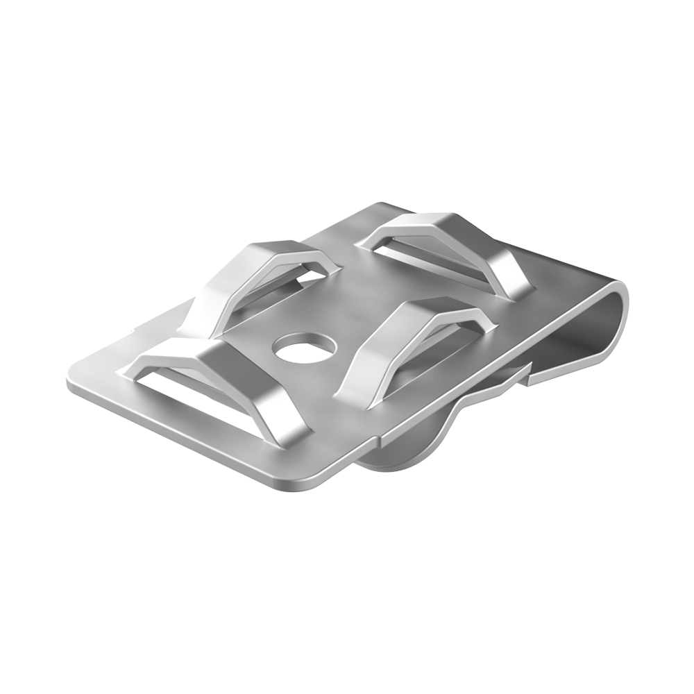 Panel edge clip for cable tie