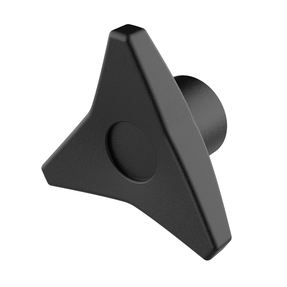 Three-lobe female knob Three-lobe female knob