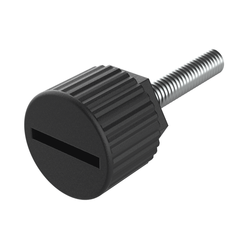 Bouton mâle moleté AKLO - Vue du produit